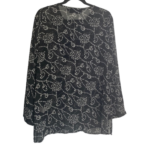 Susan Graver Sheer Swimsuit Tunic Coverup - Picture 6 of 8